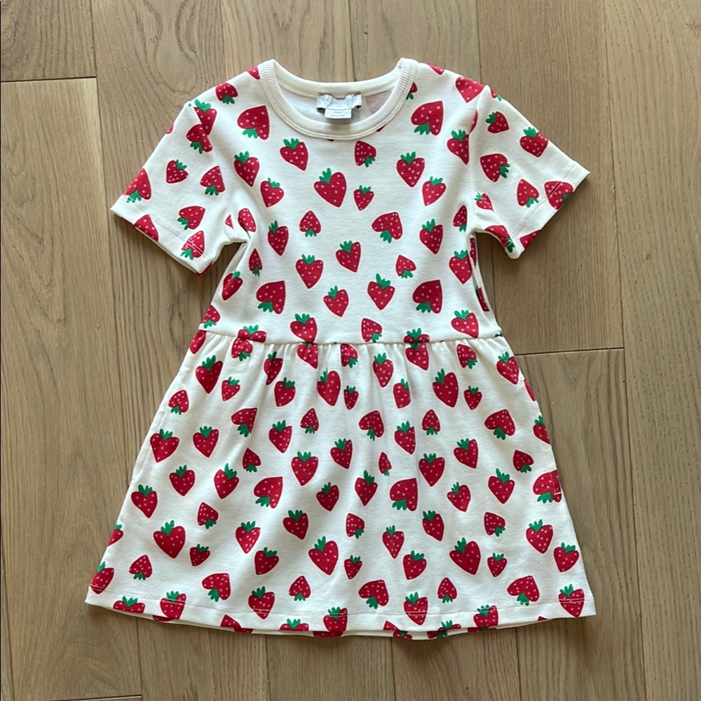 Stella McCartney Kids Strawberry Print Dress
NWT Size 5t